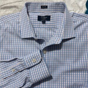 J. Crew Factory Plaid Casual Button Down Long Sleeve Shirt